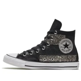 Chuck Taylor All Star High « Black Glitter »