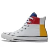 Chuck Taylor All Star High « Blanc Vert Rouge Jaune »