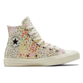 Chuck Taylor All Star High « Floral Print – Egret »