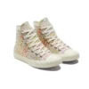 Chuck Taylor All Star High « Floral Print – Egret »