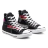Chuck Taylor All Star High « Hacked Fashion – Black Cactus Flower »