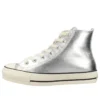Chuck Taylor All Star High « Leather Silver »