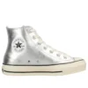 Chuck Taylor All Star High « Leather Silver »
