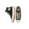 Chuck Taylor All Star High « Motifs floraux brodés – Noir »