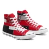 Chuck Taylor All Star High « Patchwork – University Red »