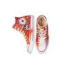 Chuck Taylor All Star High Peinte à la main « Orange Red »