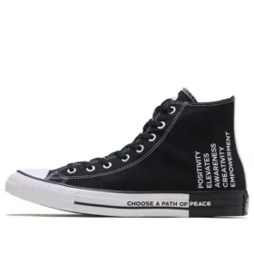 Chuck Taylor All Star High « Seek Peace – Noir »