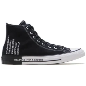 Chuck Taylor All Star High « Seek Peace – Noir »
