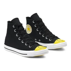 Chuck Taylor All Star High « Smiley Face – Black »