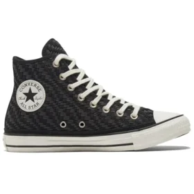 Chuck Taylor All Star High « Tonal Weaving – Noir »