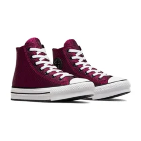 Chuck Taylor All Star High Top Lift Platform Sparkle « Prime Pink »