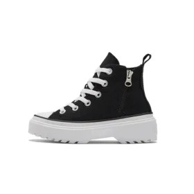 Chuck Taylor All Star High Top Lugged Chaussures décontractées « Noir Blanc »