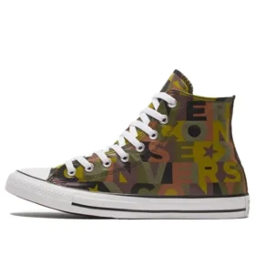 Chuck Taylor All Star High Top « Noir Marron Jaune »