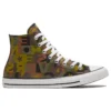 Chuck Taylor All Star High Top « Noir Marron Jaune »