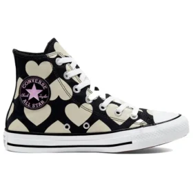 Chuck Taylor All Star High « Twisted Hearts – Black »