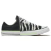Chuck Taylor All Star « Imprimé zèbre noir et vert fluo »