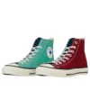 Chuck Taylor All Star J Hi « Maroon Dark Navy Mint »