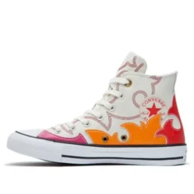 Chuck Taylor All Star LE High Egret Red Orange « White Red »