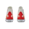 Chuck Taylor All Star LE High Egret Red Orange « White Red »