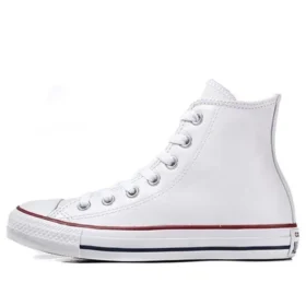 Chuck Taylor All Star Leather Hi « White »