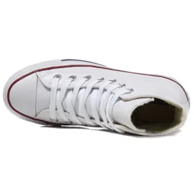Chuck Taylor All Star Leather Hi « White »