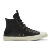 Chuck Taylor All Star Leather High « Black Egret »