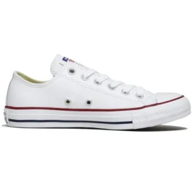 Chuck Taylor All Star Leather Ox « White »