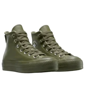 Chuck Taylor All Star Lift Cuir Montante « Utility »