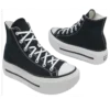 Chuck Taylor All Star Lift Double Stack Hi « Black White »