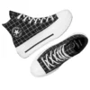 Chuck Taylor All Star Lift Double Stack Platform High « Plaid »
