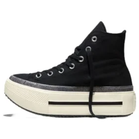 Chuck Taylor All Star Lift Double Stack Platform Jelly « Black Egret »