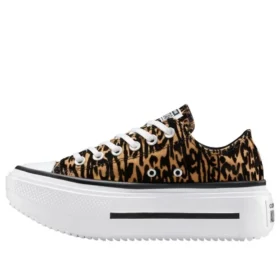 Chuck Taylor All Star Lift Double Stack Platform « Leopard Print »