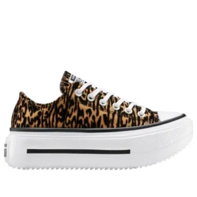 Chuck Taylor All Star Lift Double Stack Platform « Leopard Print »