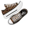Chuck Taylor All Star Lift Double Stack Platform « Leopard Print »