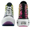 Chuck Taylor All Star Lift Double Stack Platform Pride High « Chaos Fuchsia Orange Rind »