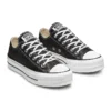 Chuck Taylor All Star Lift Glitter Low Top Semelle Épaisse « Noir Blanc »