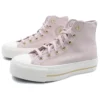 Chuck Taylor All Star Lift Hi « Rose Blanc »