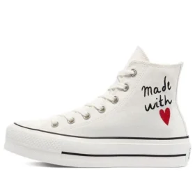 Chuck Taylor All Star Lift High « Valentine’s Day – Vintage White »