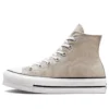 Chuck Taylor All Star Lift Platform Canvas High Top « Beige White »