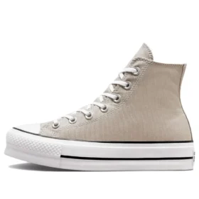 Chuck Taylor All Star Lift Platform Canvas High Top « Beige White »