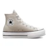 Chuck Taylor All Star Lift Platform Canvas High Top « Beige White »