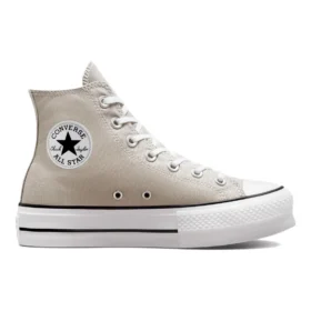 Chuck Taylor All Star Lift Platform Canvas High Top « Beige White »