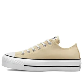 Chuck Taylor All Star Lift Platform Canvas Low « Oat Milk »