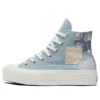 Chuck Taylor All Star Lift Platform « Denim Patchwork »