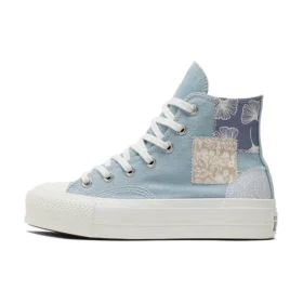 Chuck Taylor All Star Lift Platform « Denim Patchwork »