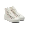 Chuck Taylor All Star Lift Platform High « Embroidered Hearts – White »