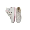 Chuck Taylor All Star Lift Platform High « Embroidered Hearts – White »