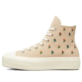 Chuck Taylor All Star Lift Platform High « Embroidered Roses »