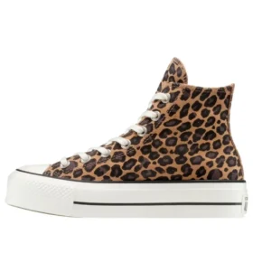 Chuck Taylor All Star Lift Platform High « Leopard Suede »