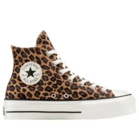Chuck Taylor All Star Lift Platform High « Leopard Suede »